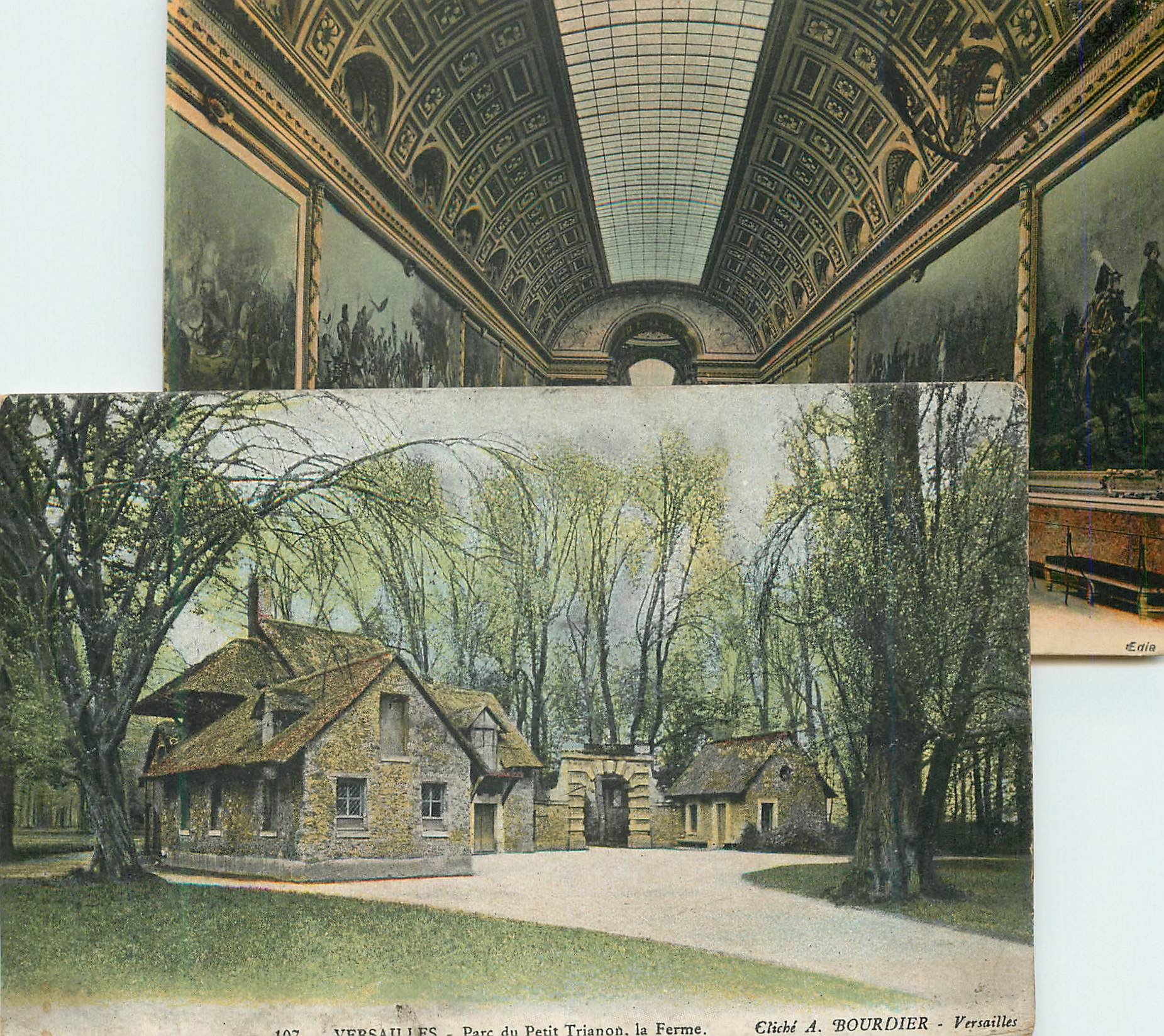 CPA Versailles Parc du Petit Trianon la Ferme