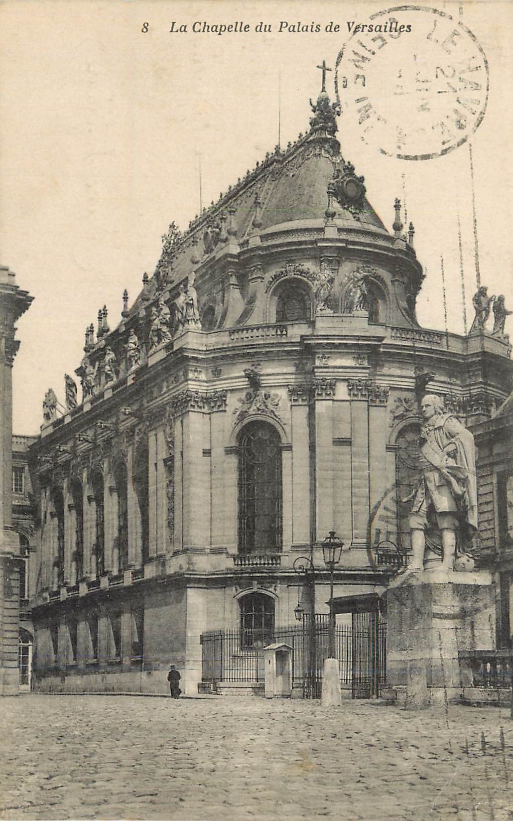 CPA la Chapelle du Palais de Versailles