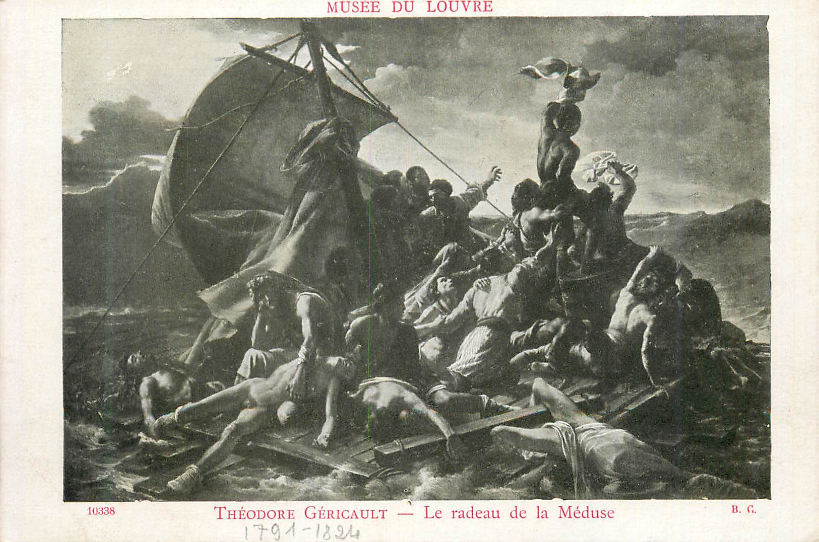 CPA Musee du Louvre Theodore Gericault le Radeau de la Meduse