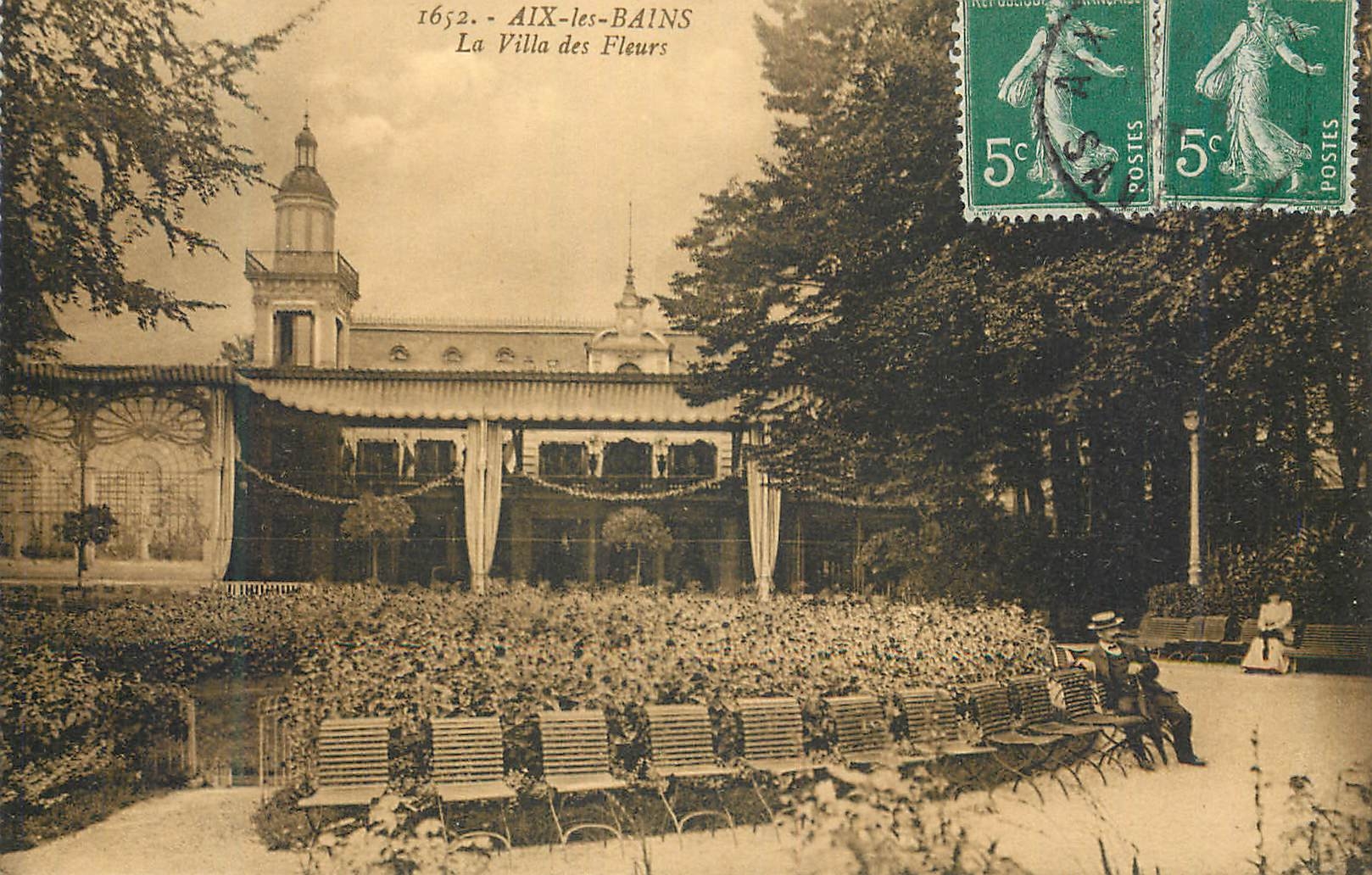 CPA Aix les Bains la Villa des Fleurs