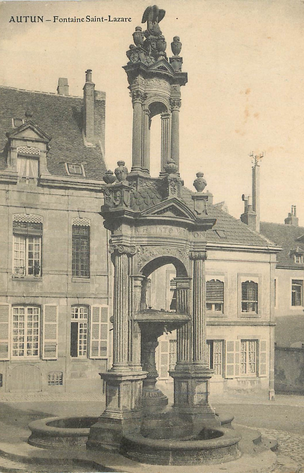 AUTUN — Fontaine Saint-Lazare — Éditeur non identifié