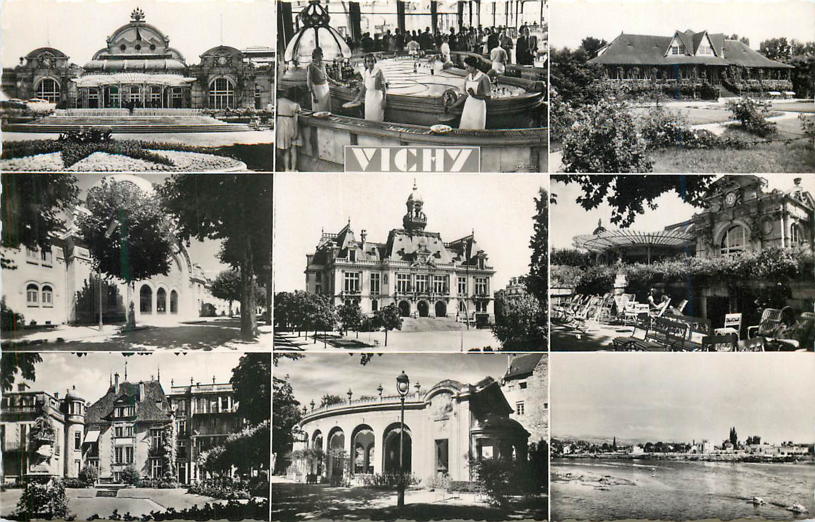 Vichy — Lieu de thermalisme et de loisirs — Éd. La Cigogne, Vichy
