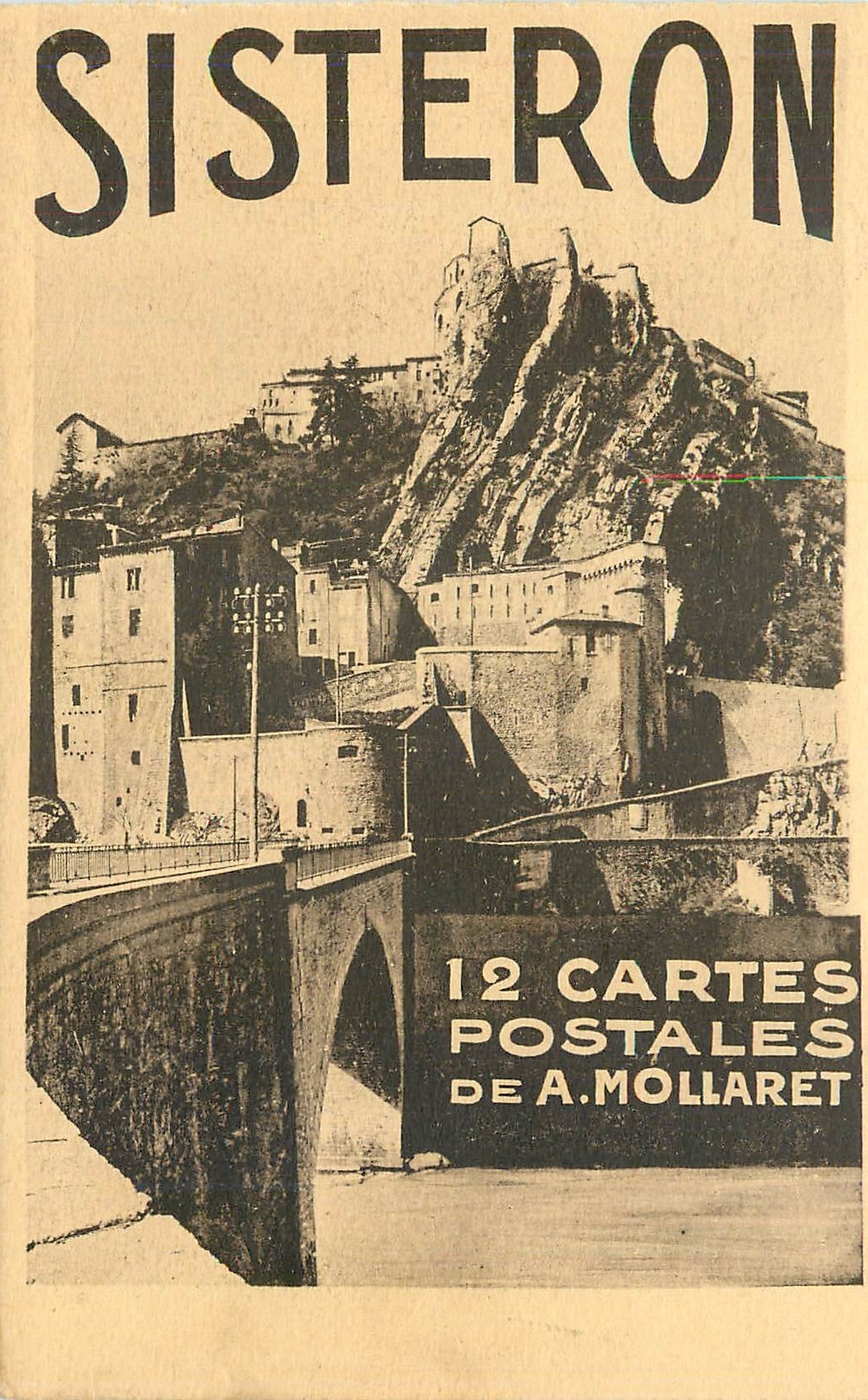 CPA Sisteron 12 Cartes Postales de A Mollaret