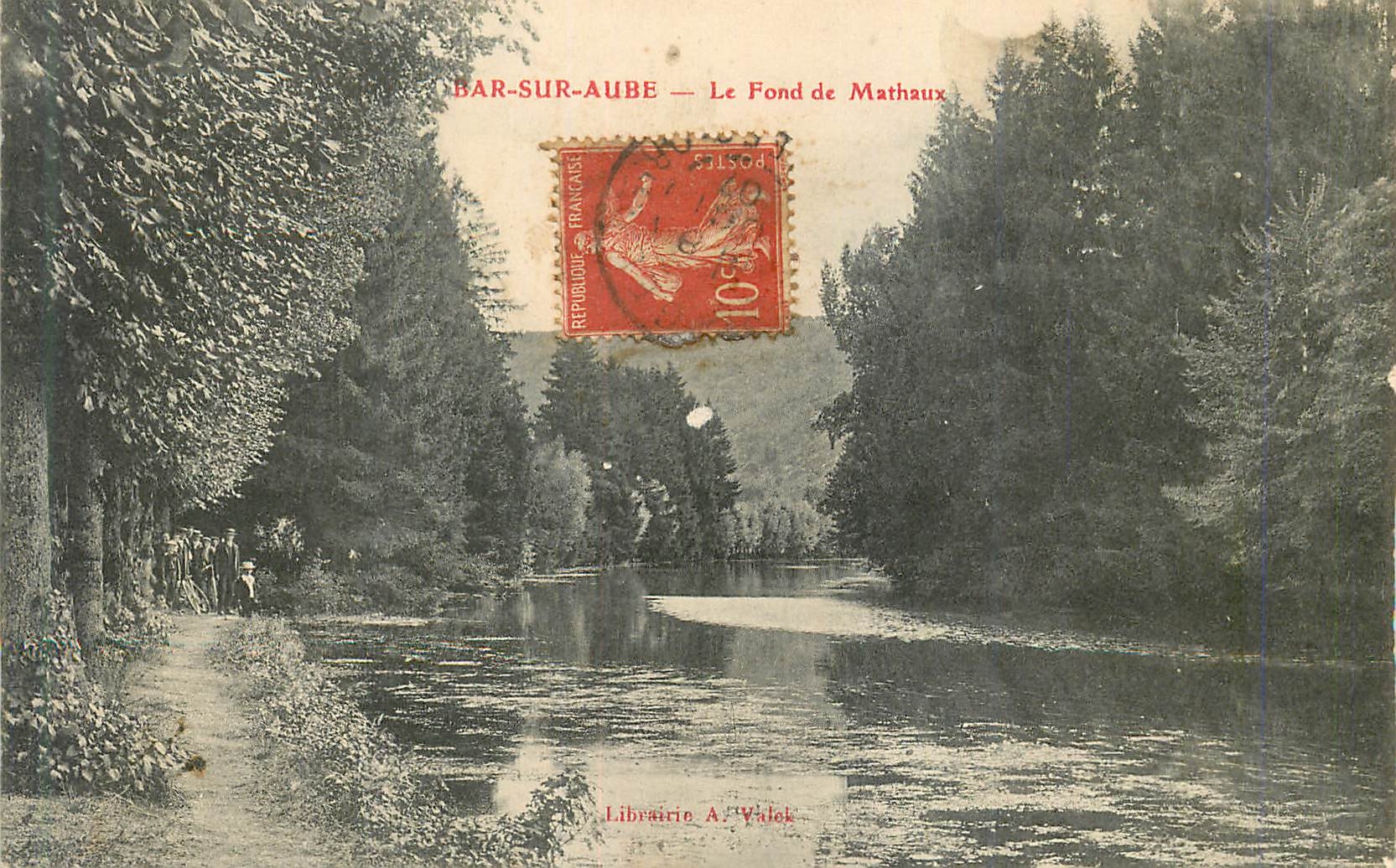 CPA Bar sur Aude Le Fond de Mathaux