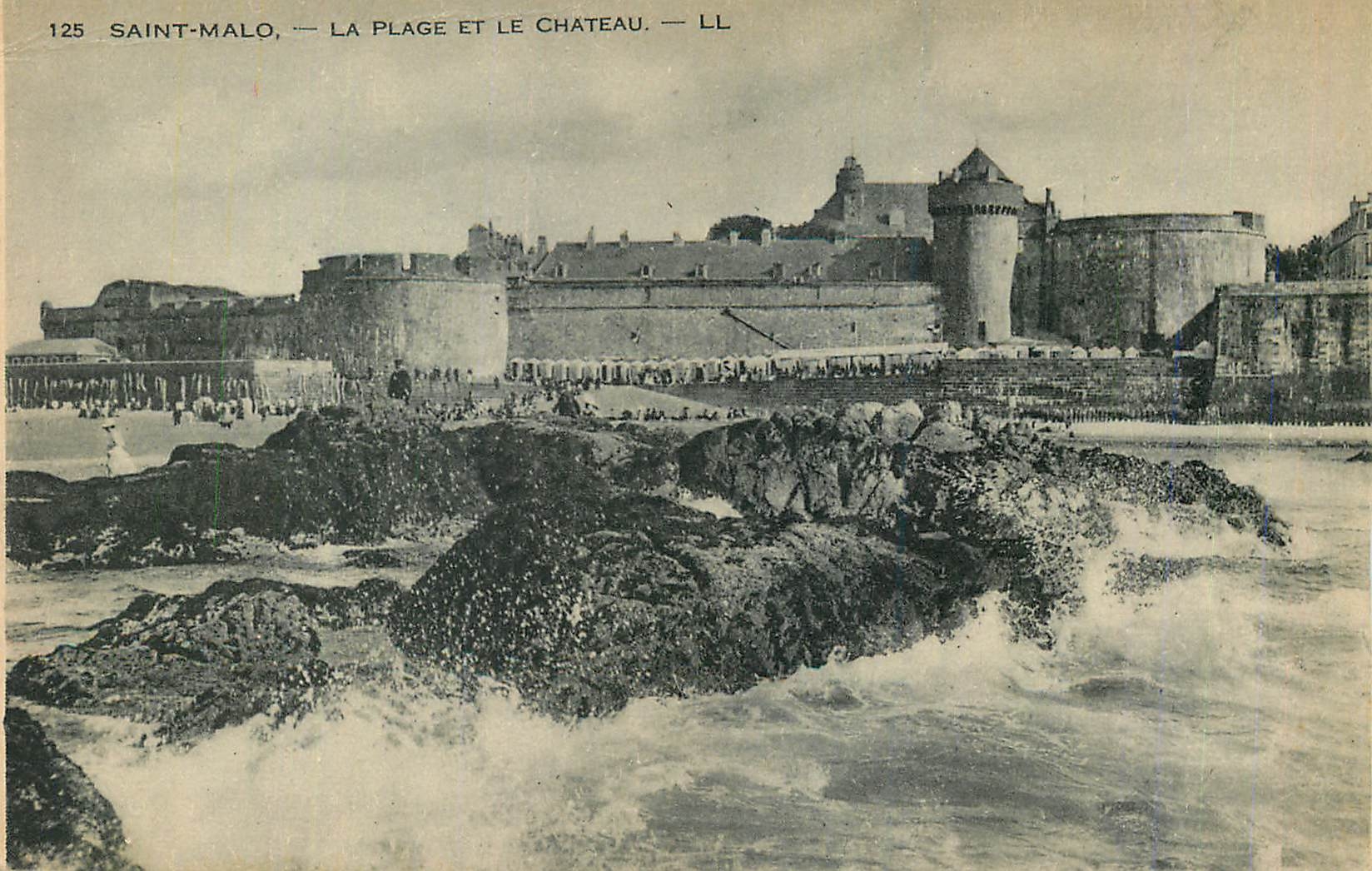 Saint-Malo — Die Bucht und das Schloss — LL