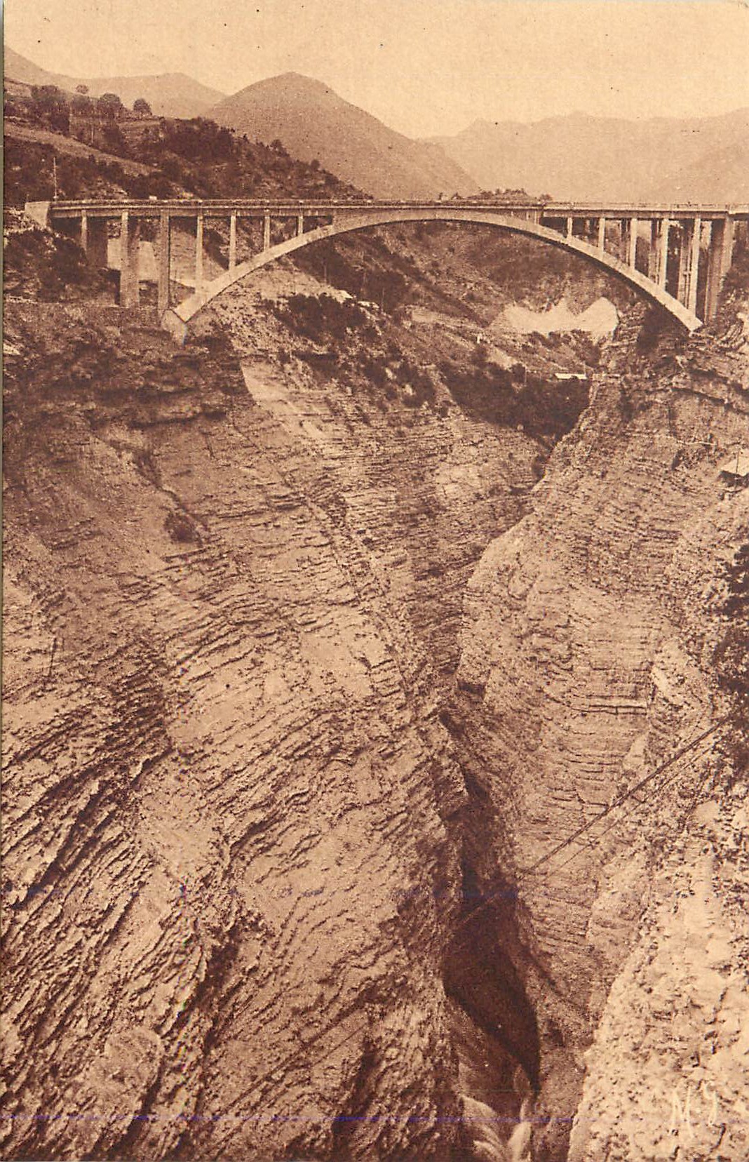Pont du Sautel sur le Drac — Corps (Isère) — Édition M. Guinard