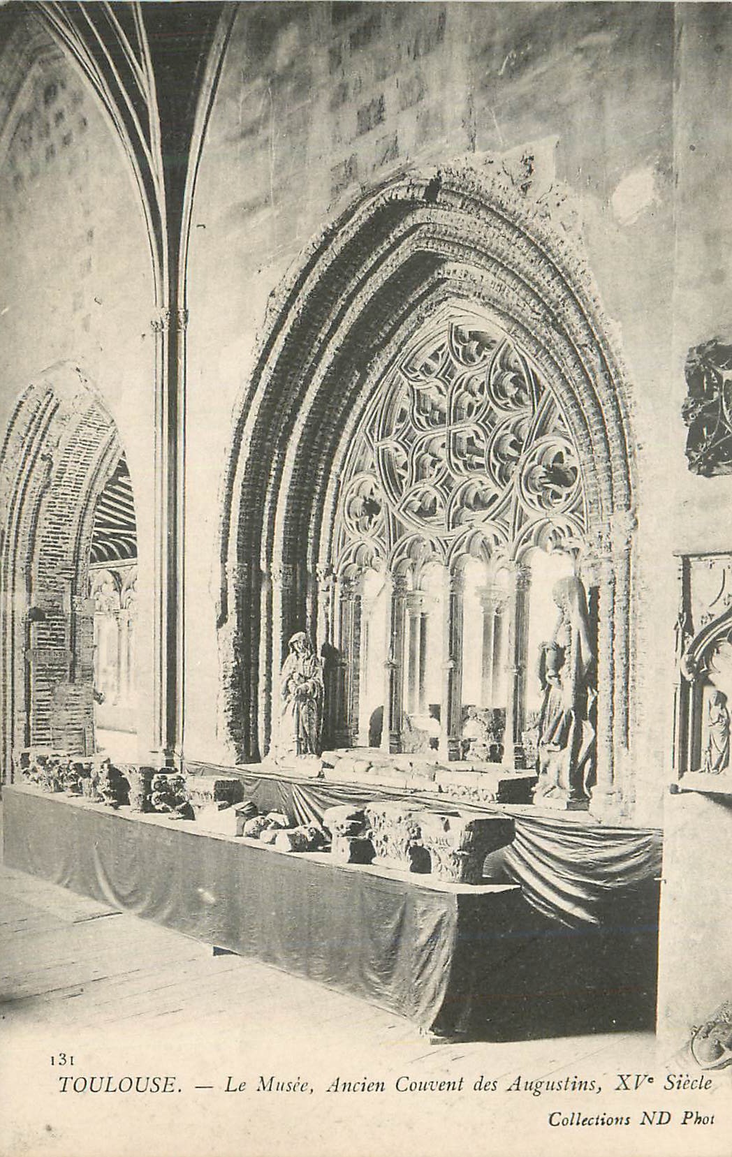 CPA Toulouse Le Musee Ancien Couvent des Augustins XVe Siecle