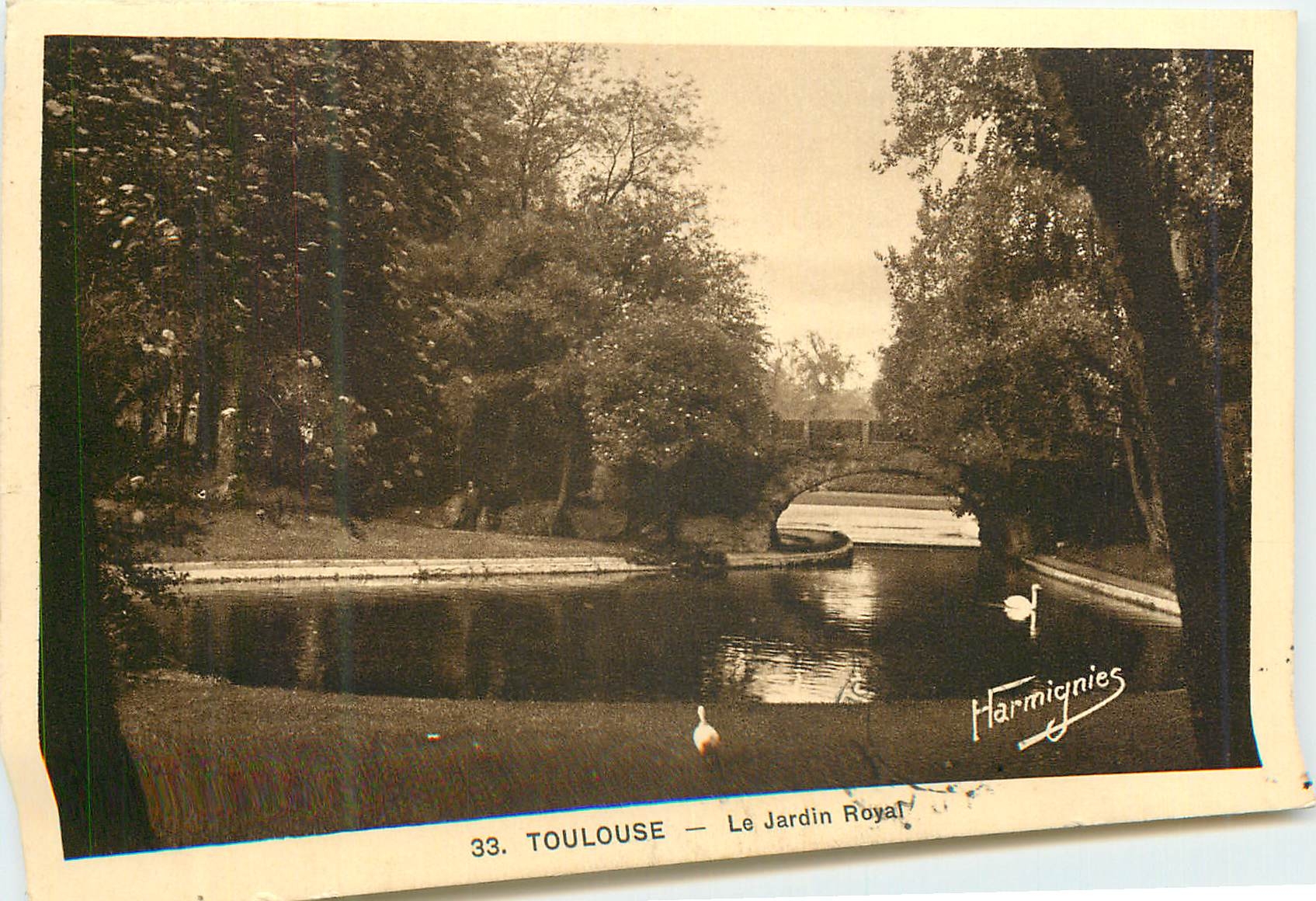 CPA Toulouse Le Jardin Royal