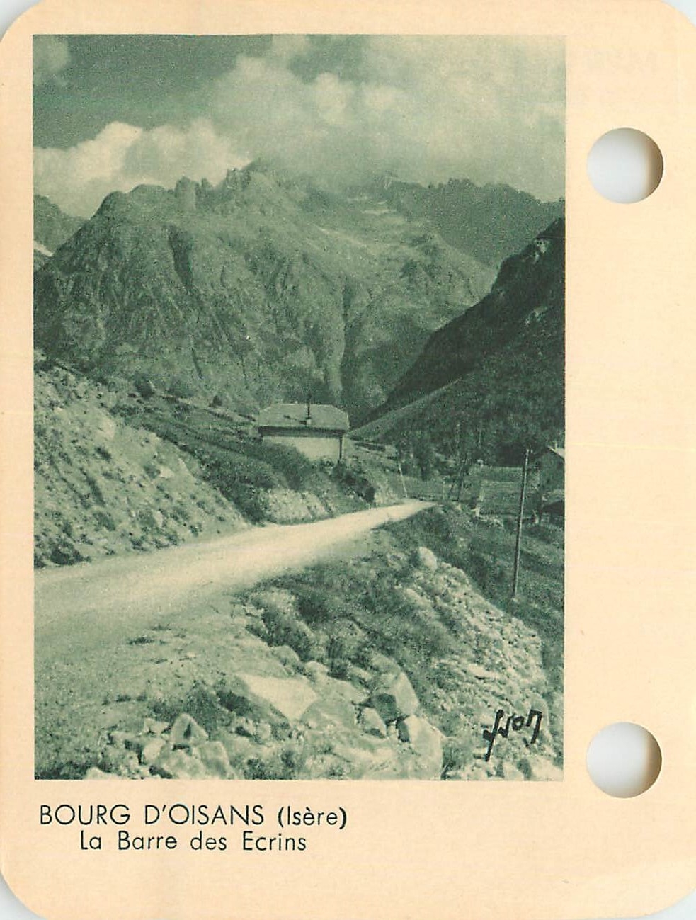 Image Bourg d'Oisans (Isere) La Barre des Ecrins