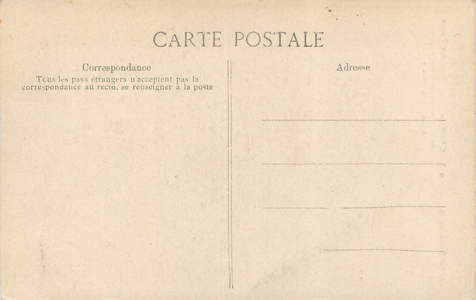 CPA Normandie Caen Detail d'une des Tours de l'Eglise de la Trinite Abbaye aux Dames — Verso