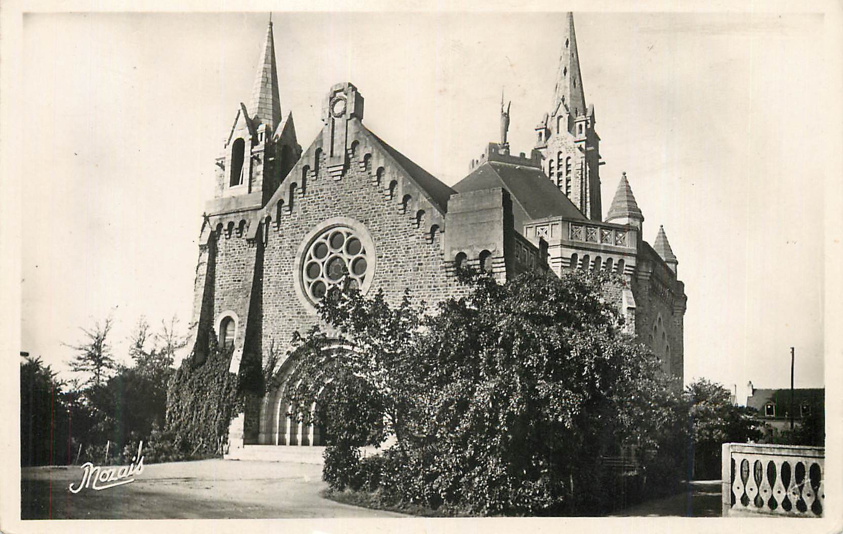 CPM Auray (Morbihan) Eglise Charles de Blois
