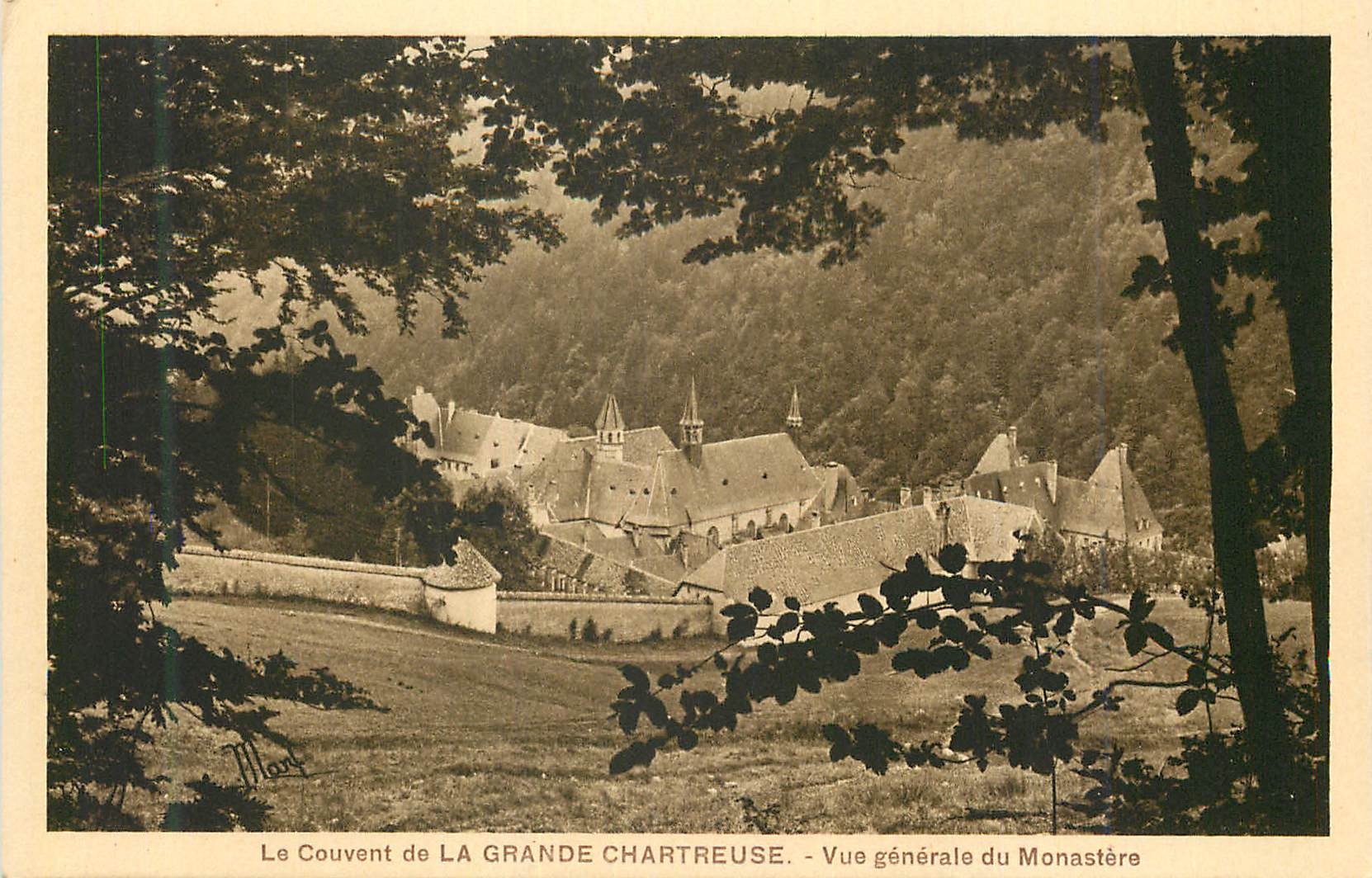 CPA Le Couvent de la Grande Chartreuse vue Generale du Monastere