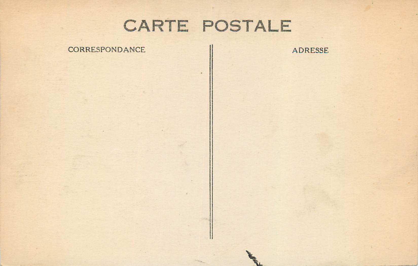 CPA Le Havre La Vierge Noire — Rückseite