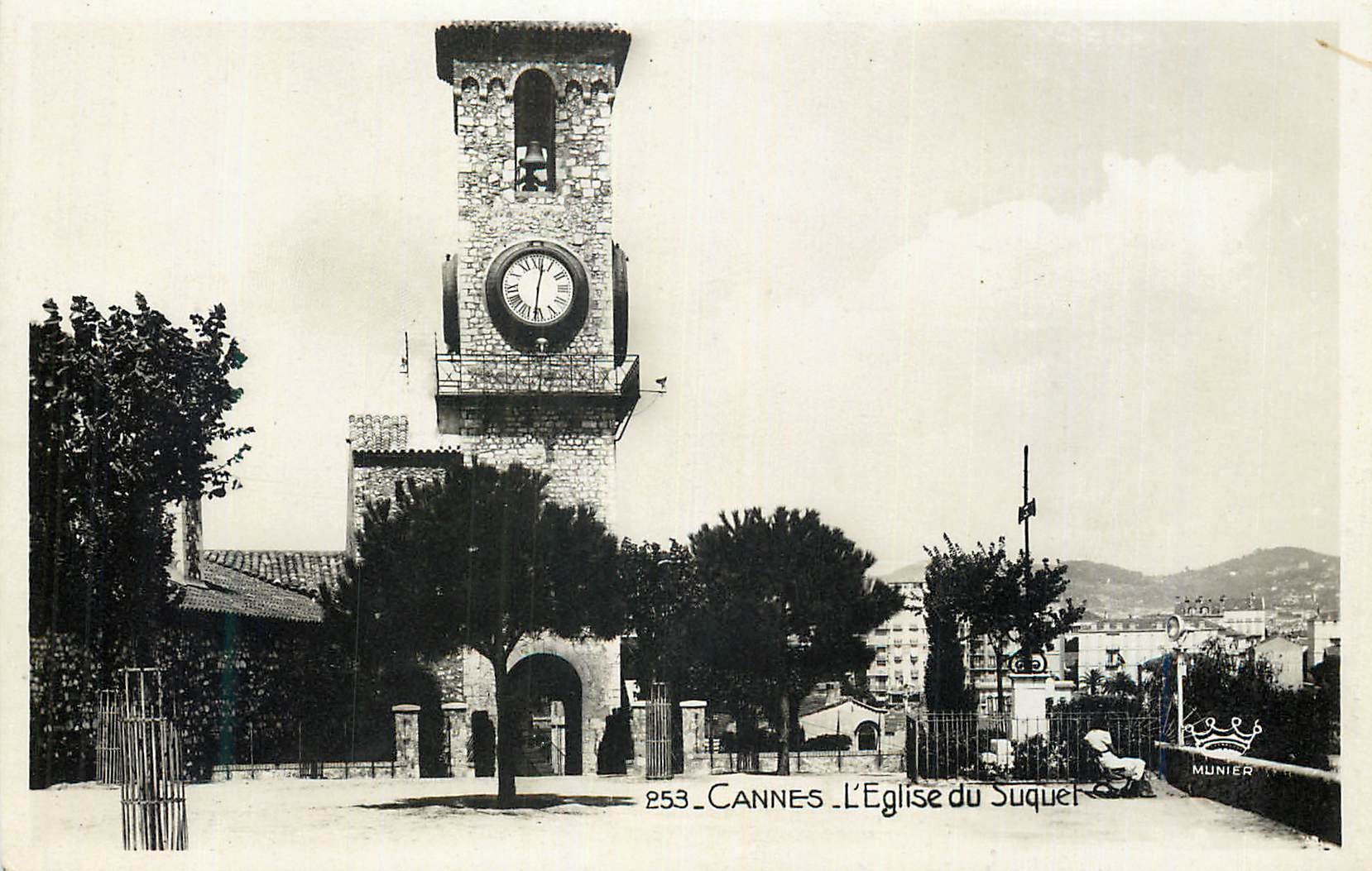 CPM Cannes L'Eglise du Suquel