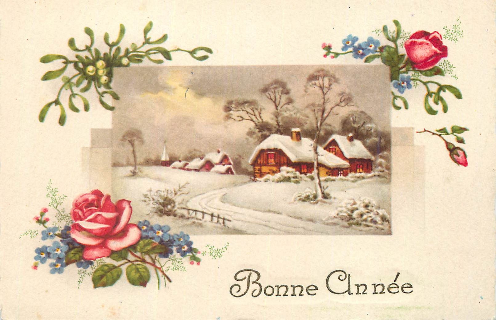 CPA Bonne Annee