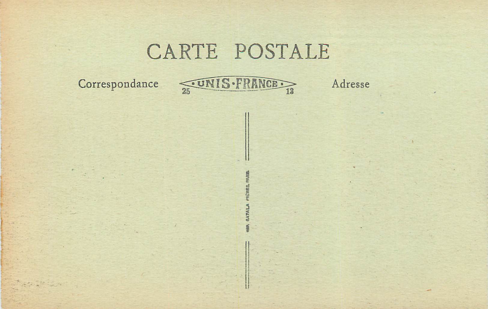 CPA Lyon Abside de la Nouvelle Eglise de Fourviere Edifiee de 1872 a 1884 — Rückseite