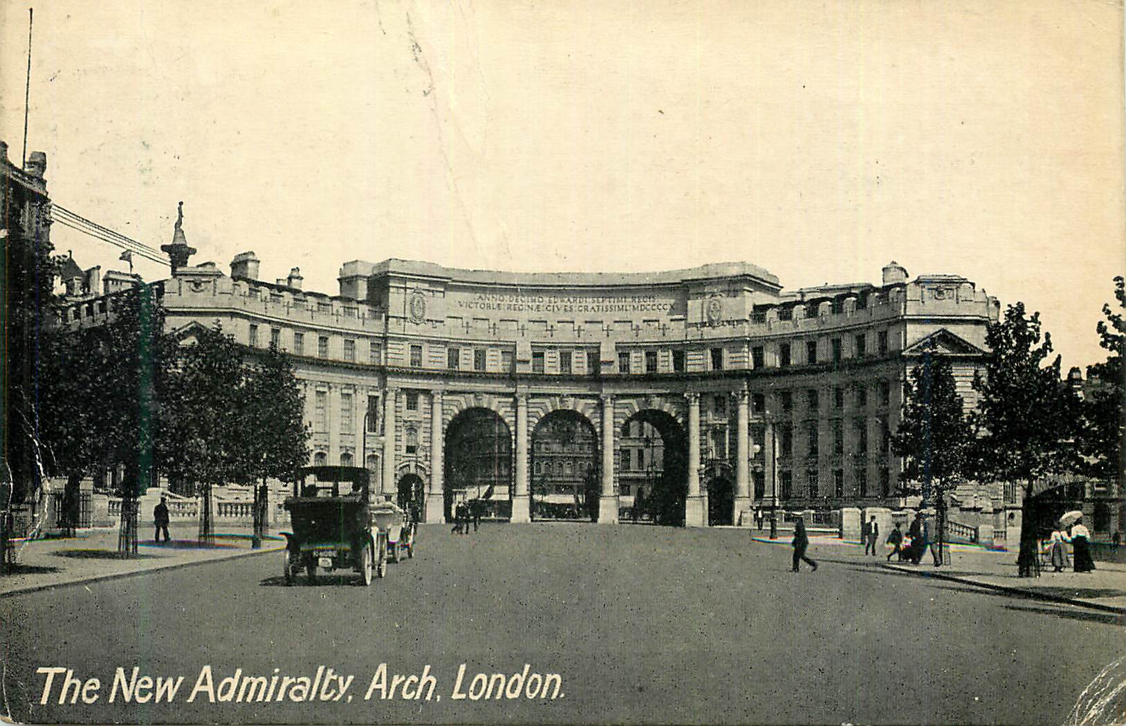 CPA The New Admiralty Arch London