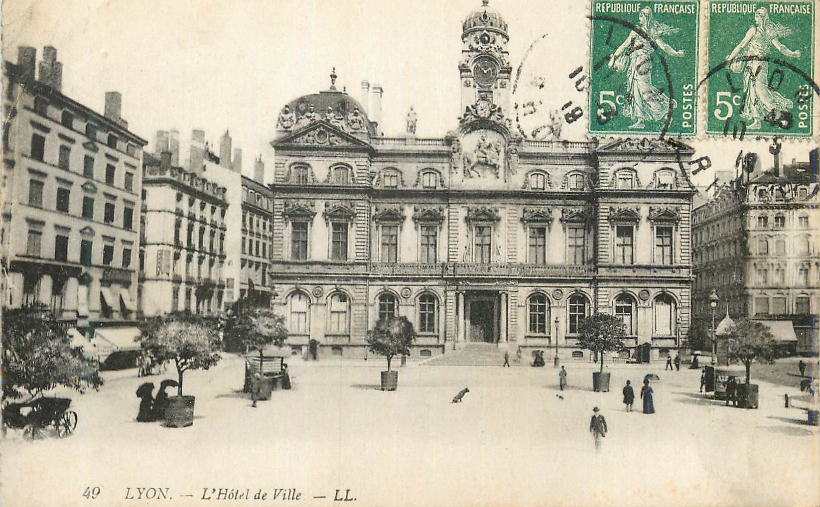 CPA Lyon L'Hotel de Ville