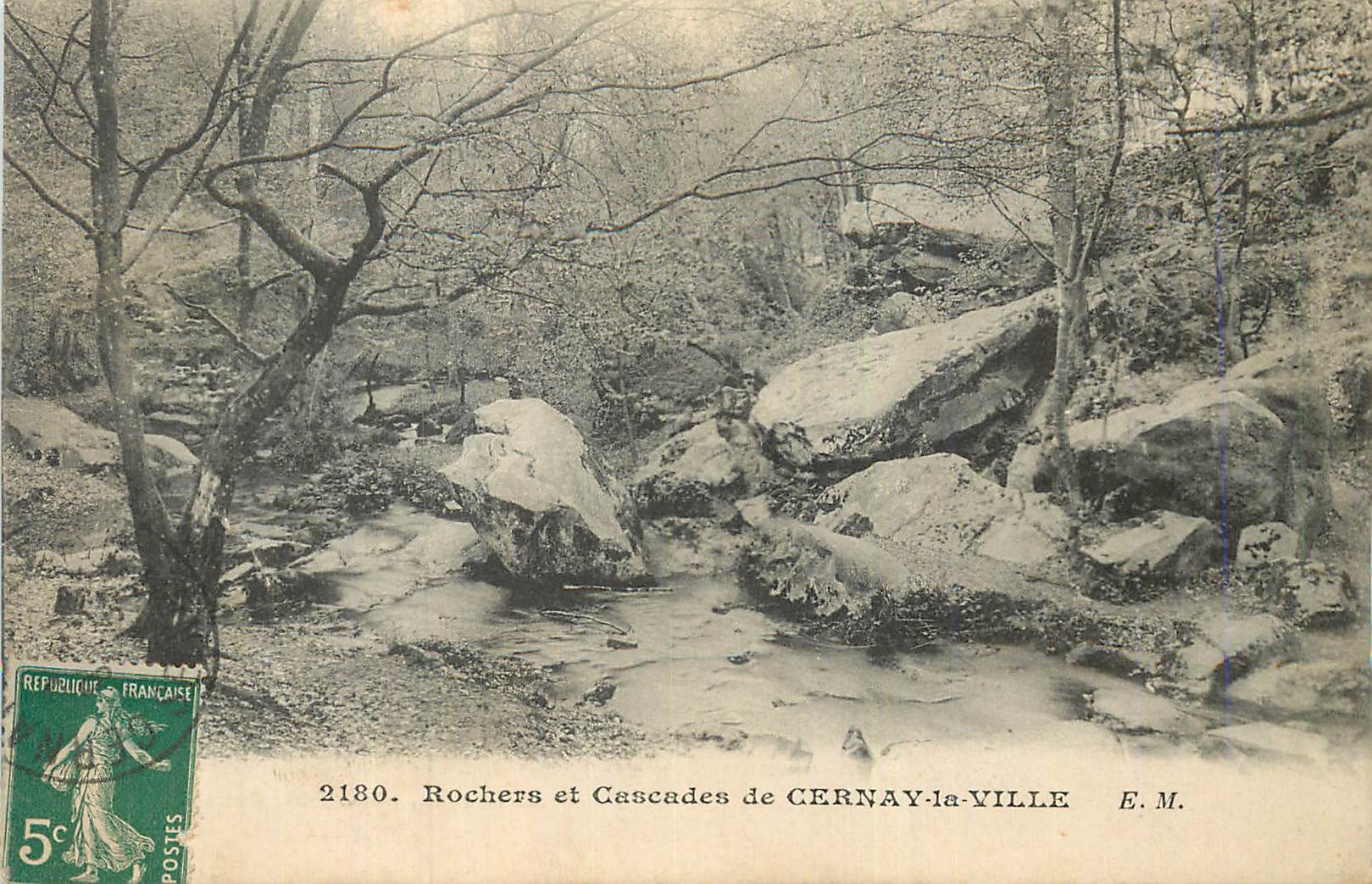 Rochers et Cascades de CERNAY-la-VILLE — E.M. n°2180