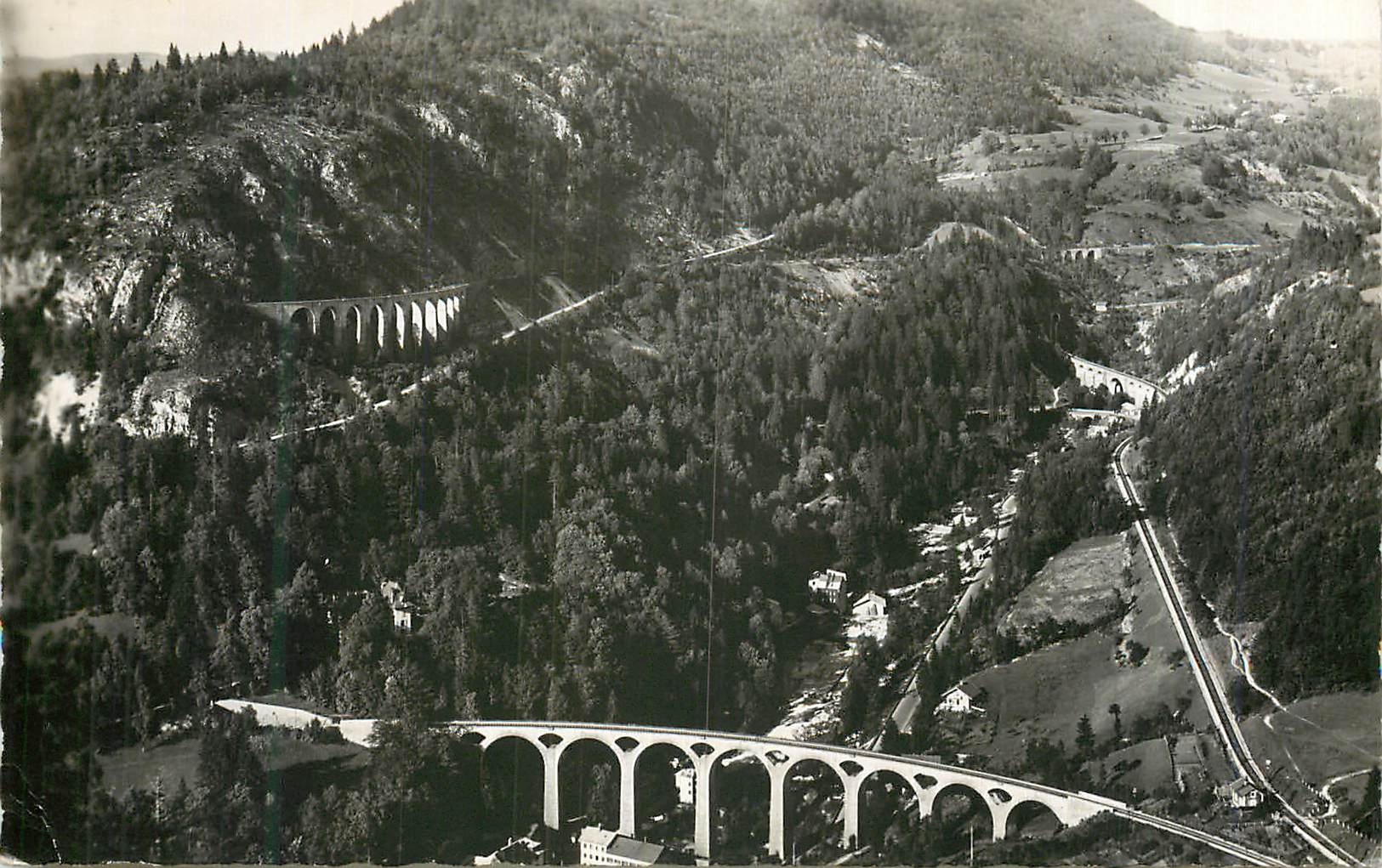 CPM La Franche Comte Pittoresque Morez (Jura) Les 4 Viaducs
