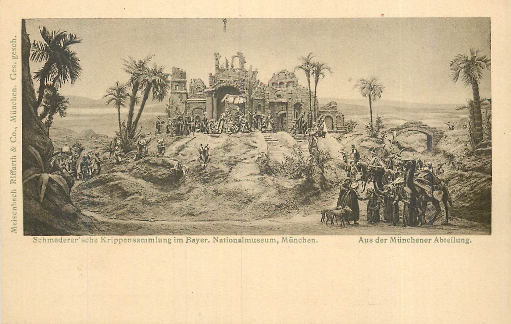 CPA Schmederer Sche Krippeosammiung im Bayer Nationalmuseum Munchen