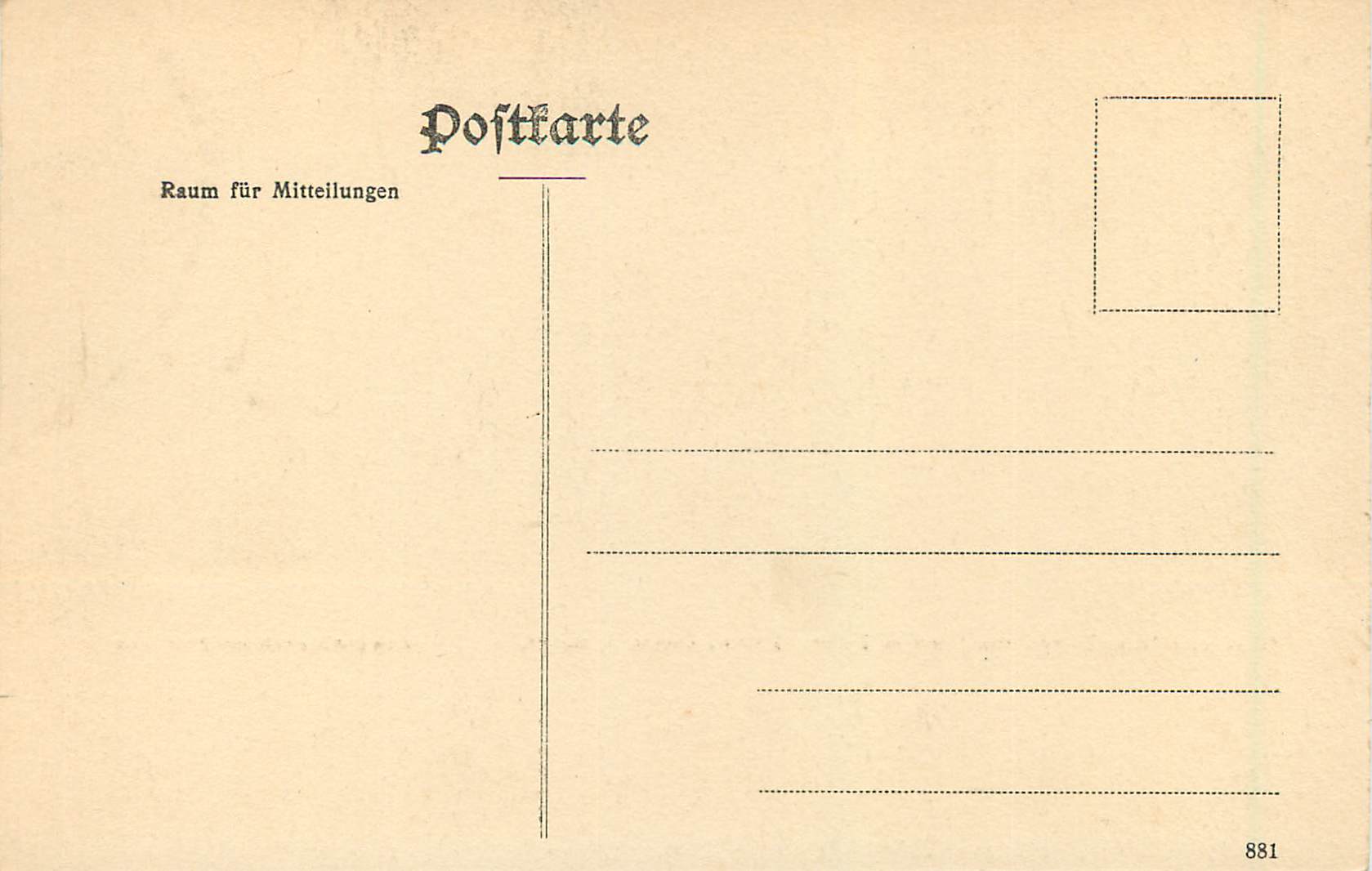 CPA Schmederer Sche Krippeosammiung im Bayer Nationalmuseum Munchen — Verso