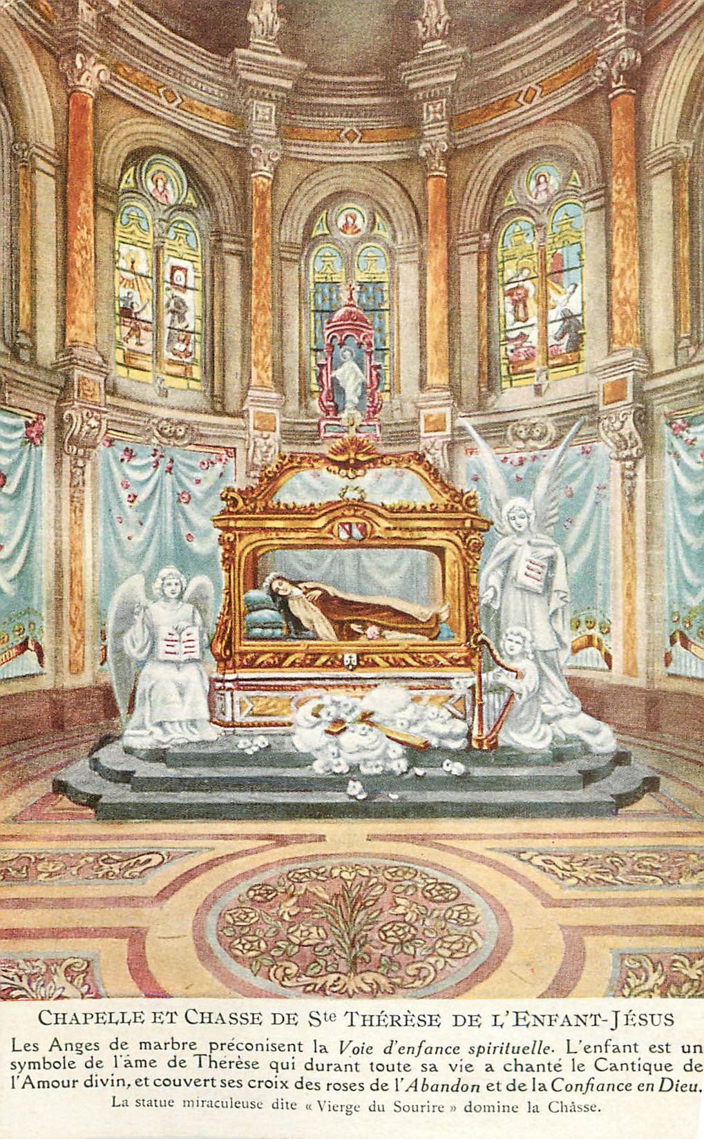 CPA Chapelle et Chasse de Ste Therese de l'Enfant Jesus
