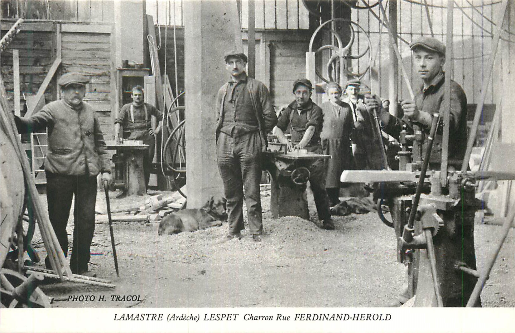 REPRO Lamastre (Ardeche) Lespet Charron Rue Ferdinand Herold