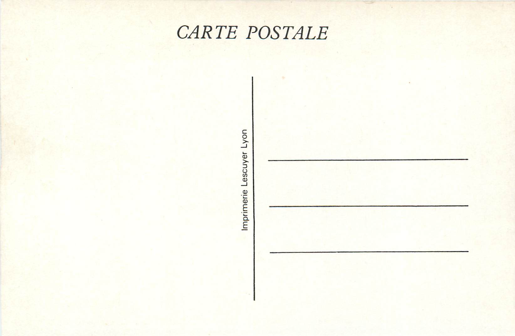 REPRO Lamastre (Ardeche) un Dernier Voyage du Mastrou pour la Cheylard avant la Suppression des Voies Train — Rückseite