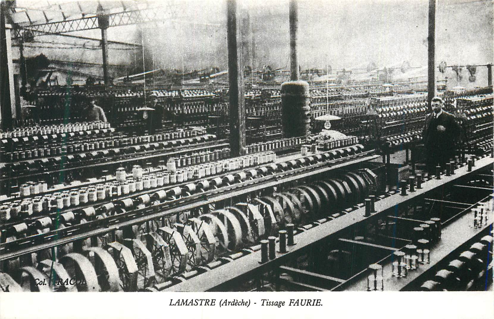 Lamastre (Ardèche) - Tissage Faurie — Col. RACON