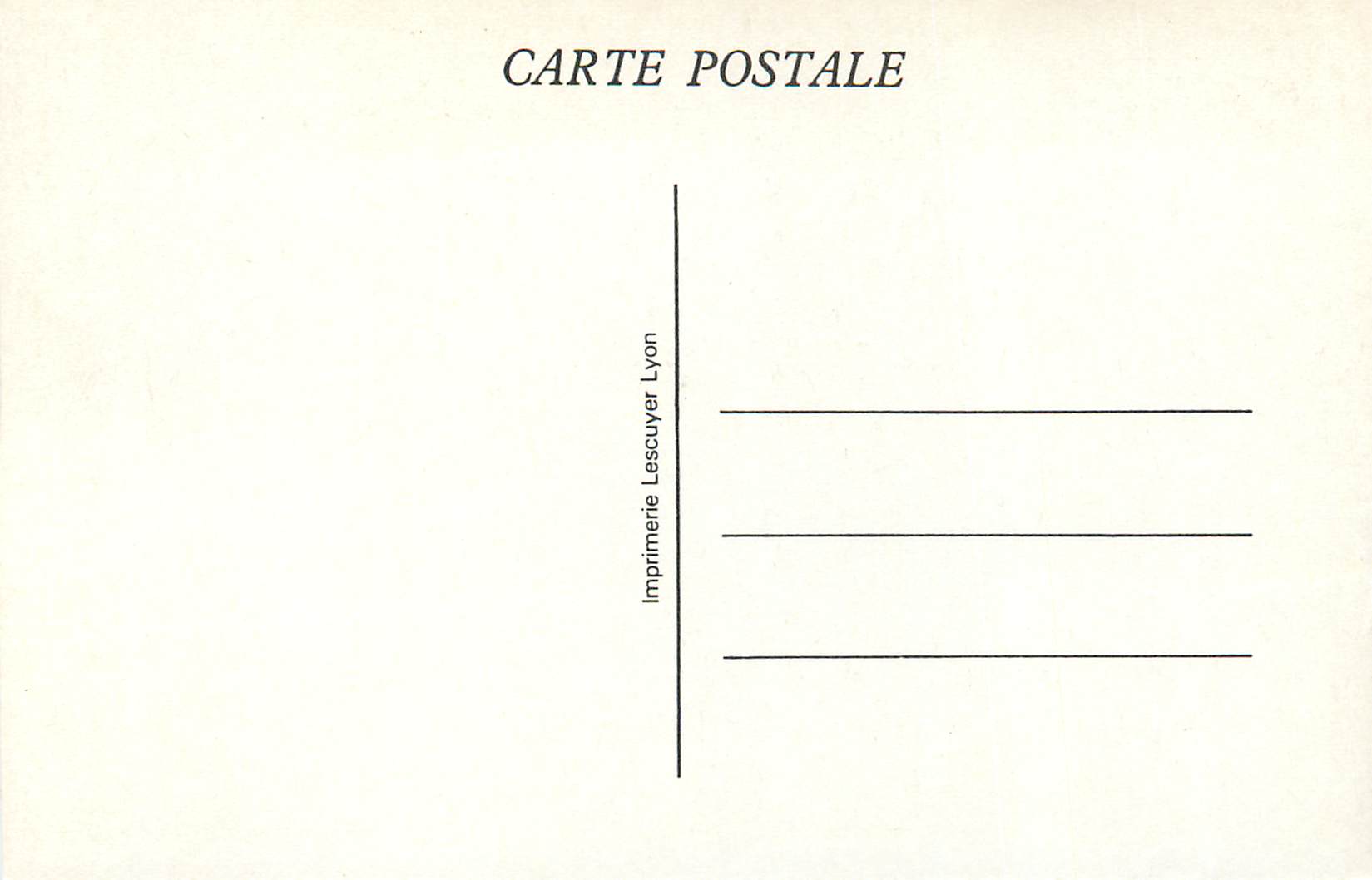 REPRO Lamastre (Ardeche) 28 Juin 1982 Inauguration de la Poste par M Louis Mexandeau — Rückseite