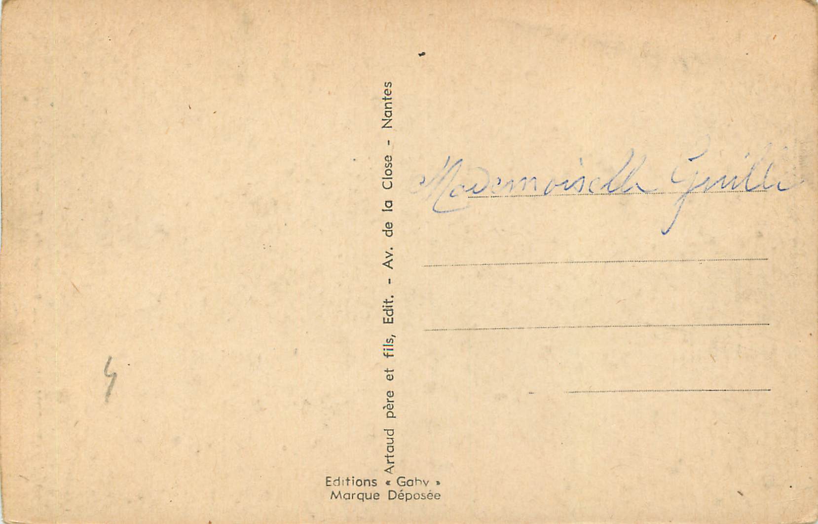 CPA Alencon (Orne) Porche de l'Eglise Notre Dame (XVe S) d'une Grande Richesse Ornementale — Rückseite