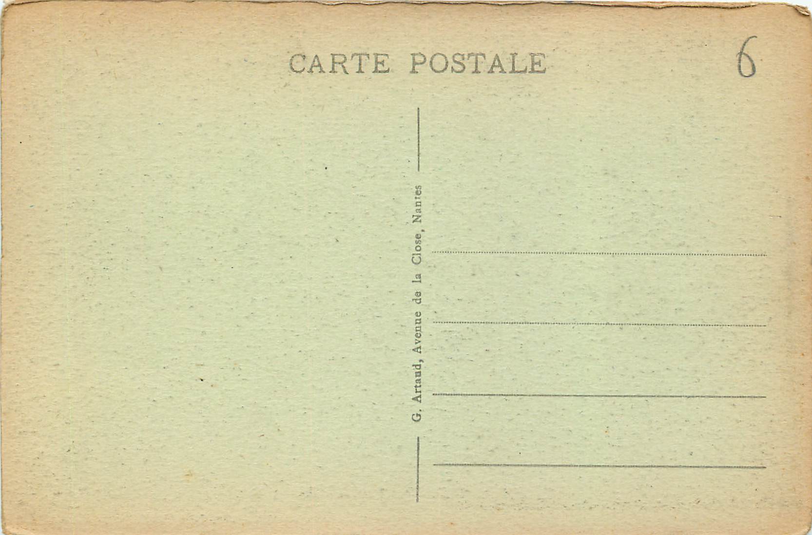 CPA Alencon les Tours du Chateau — Rückseite