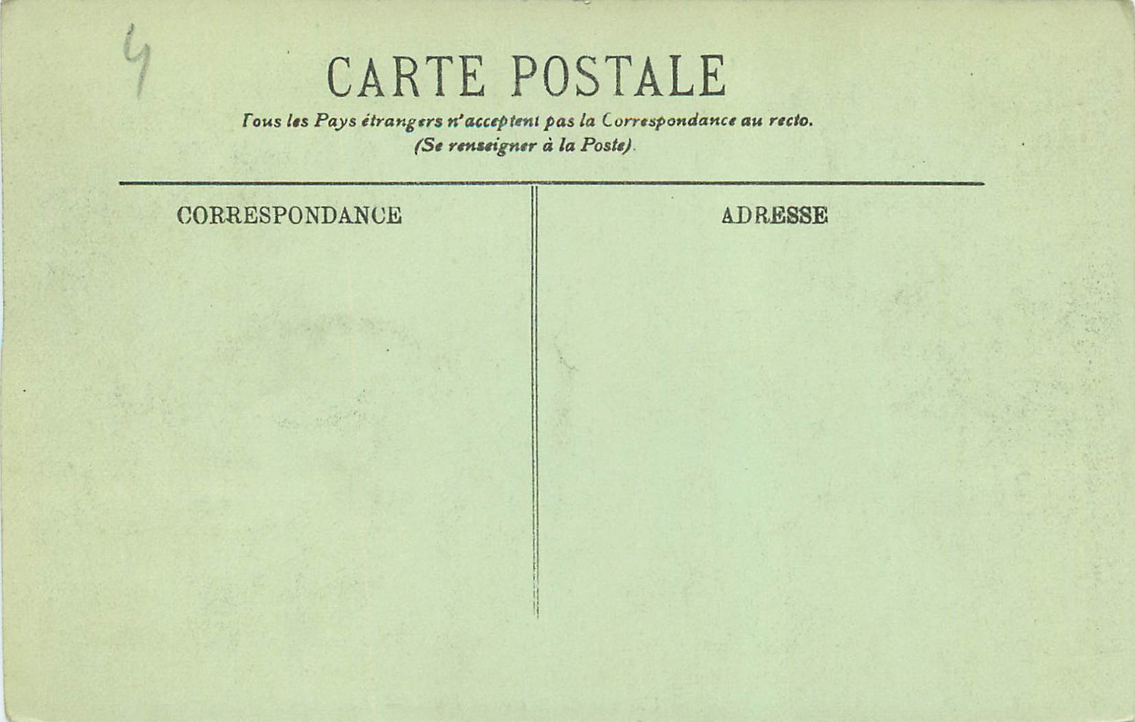 CPA Bagnoles de l'Orne Une Vue Sur le Grand Hotel — Rückseite