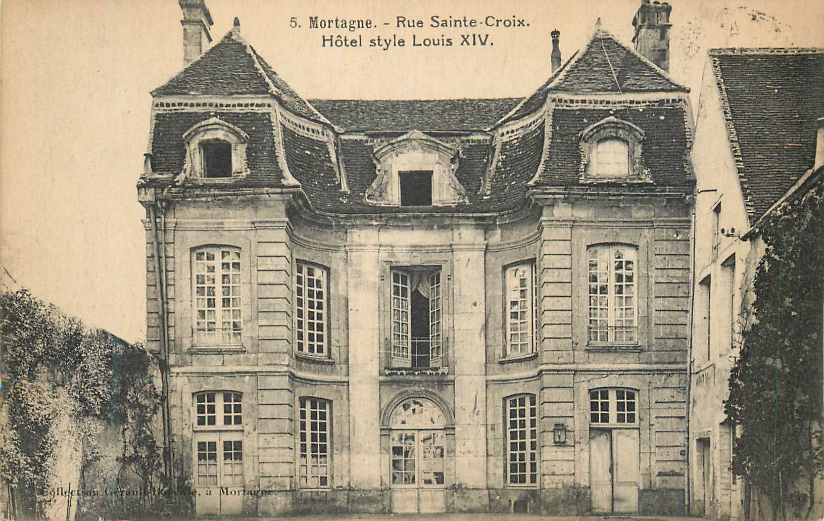 Mortagne - Hôtel style Louis XIV - Rue Sainte-Croix