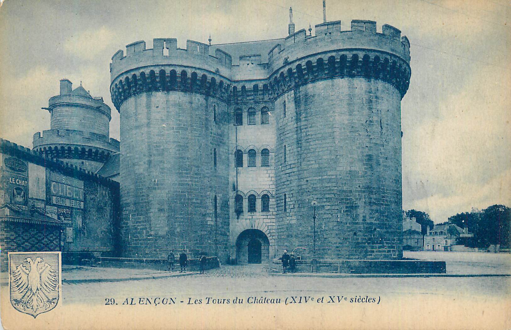 CPA Alencon Les Tours du Chateau (XIVe et XVe Siecles)