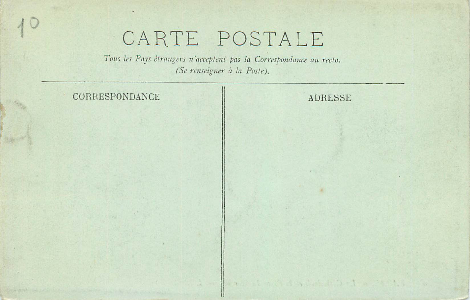 CPA Laval La Cathedrale et la Place du Marche — Rückseite