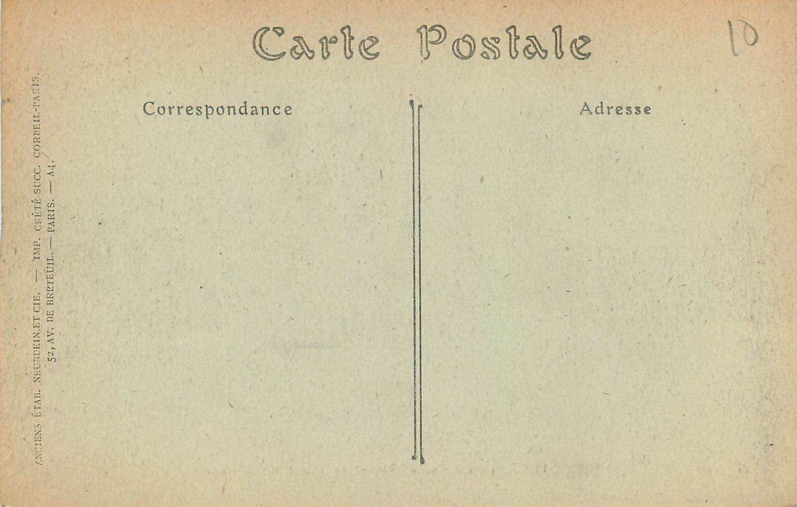 CPA Laval La Cathedrale et la Place du Marche — Rückseite
