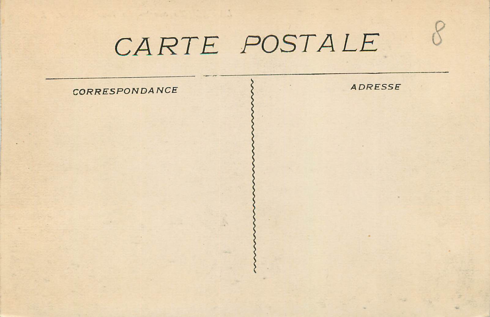 CPA Laval (Mayenne) La Tour Renaise — Rückseite
