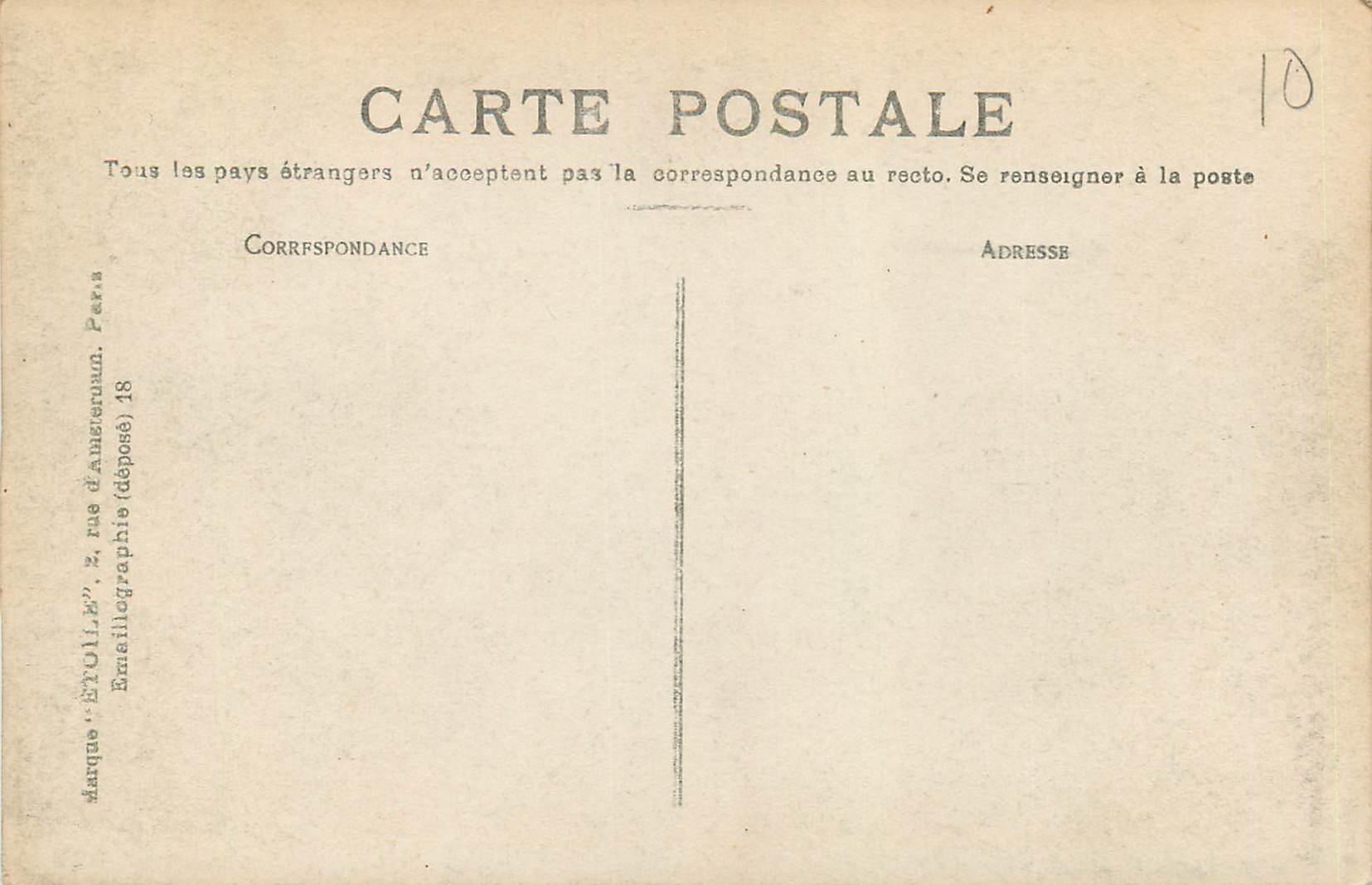 CPM Laval Le Pont Neuf et le Palais de Justice — Rückseite