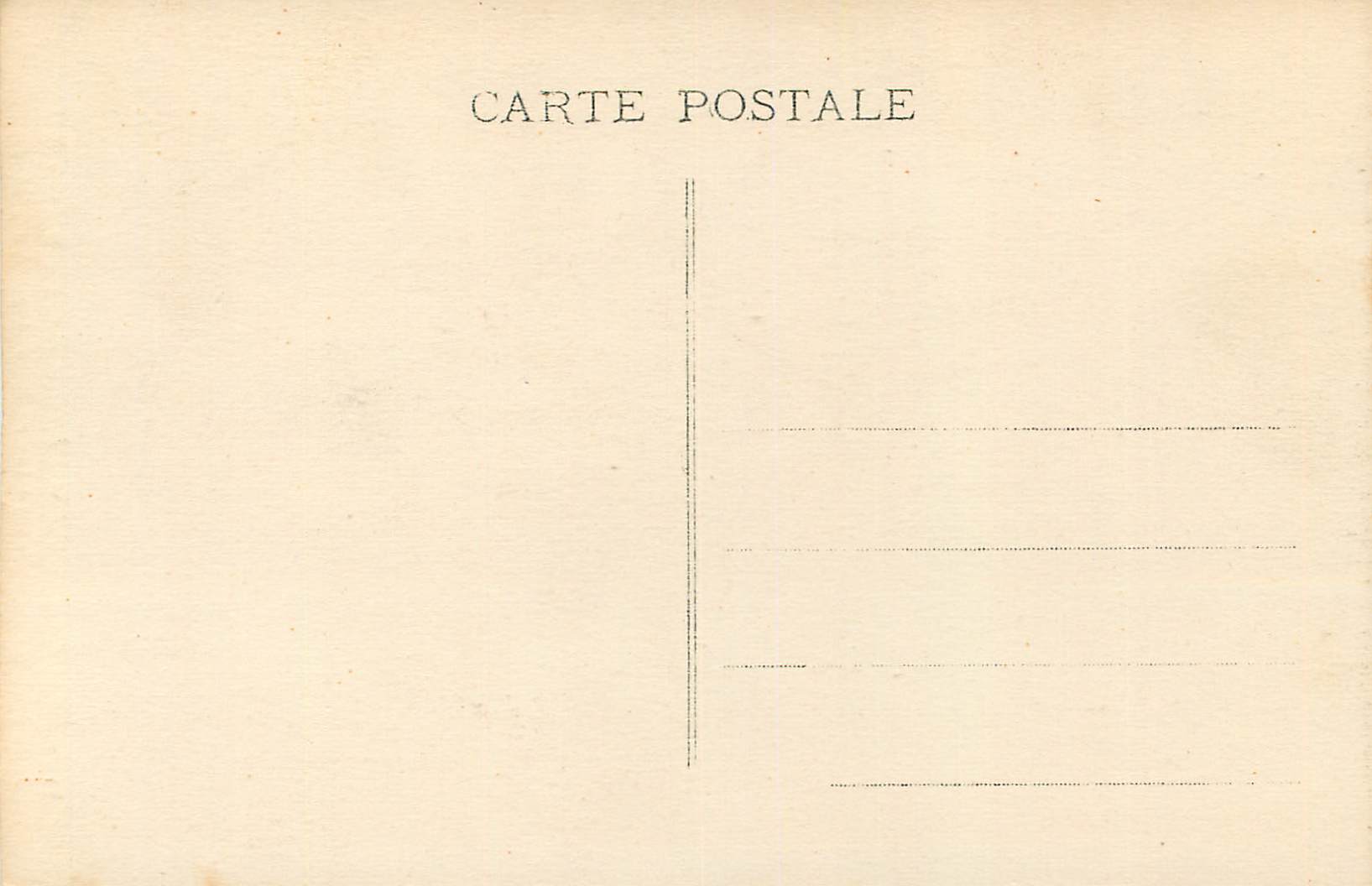 CPA Beauvais Eveche Escalier Rennaissance Louis XII de la Maison Canoniale du Chantre N d'Argilliere — Rückseite
