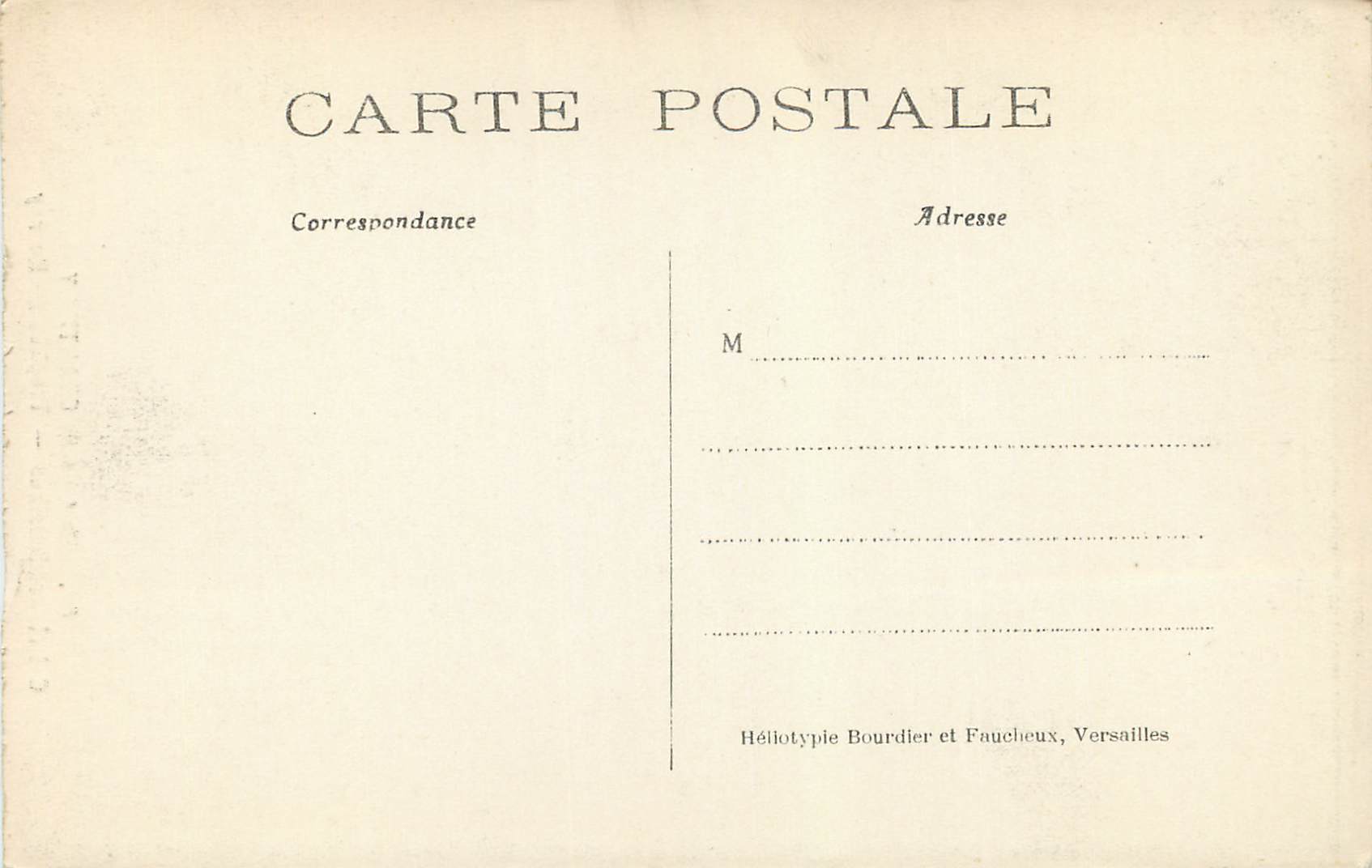 CPA Chateau de Chantilly Galerie des Batailles Trophee de Rocroy — Verso
