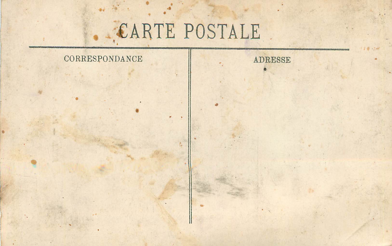 CPA Musee de Versailles Roll Halte La — Rückseite