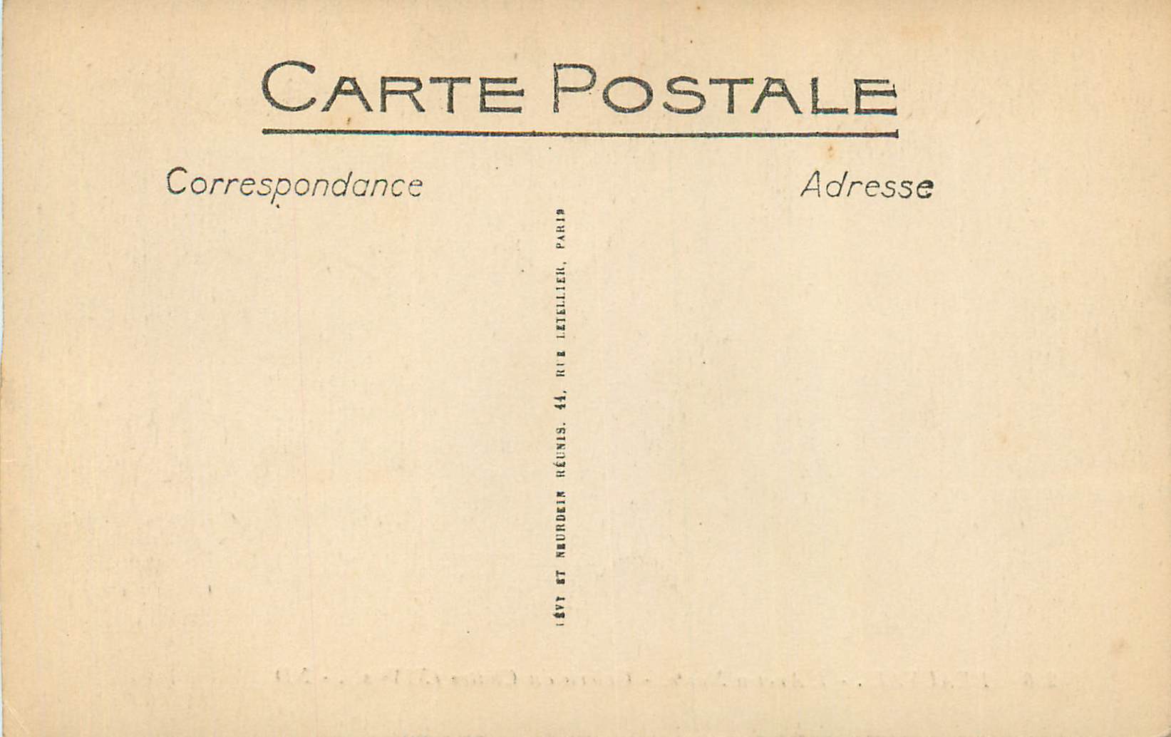 CPA Beauvais L'Ancien Musee Galerie du Cloitre (XIVe S) — Rückseite