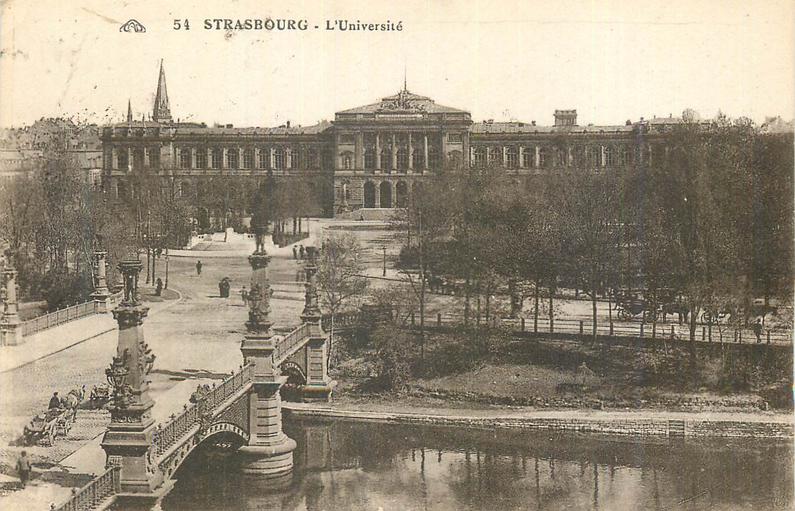 Strasbourg - L'Université — éditeur : 'Imprimerie des Arts Photomécaniques - Strasbourg' n°54