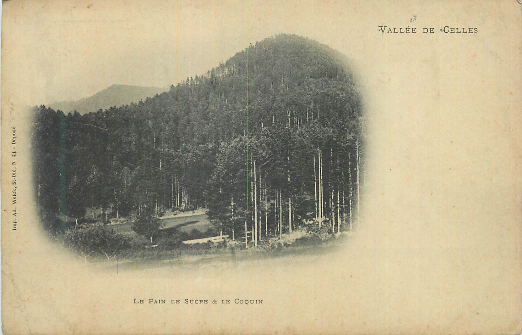 CPA Vallee de Celles Le Pain Le Sucre Le Coquin