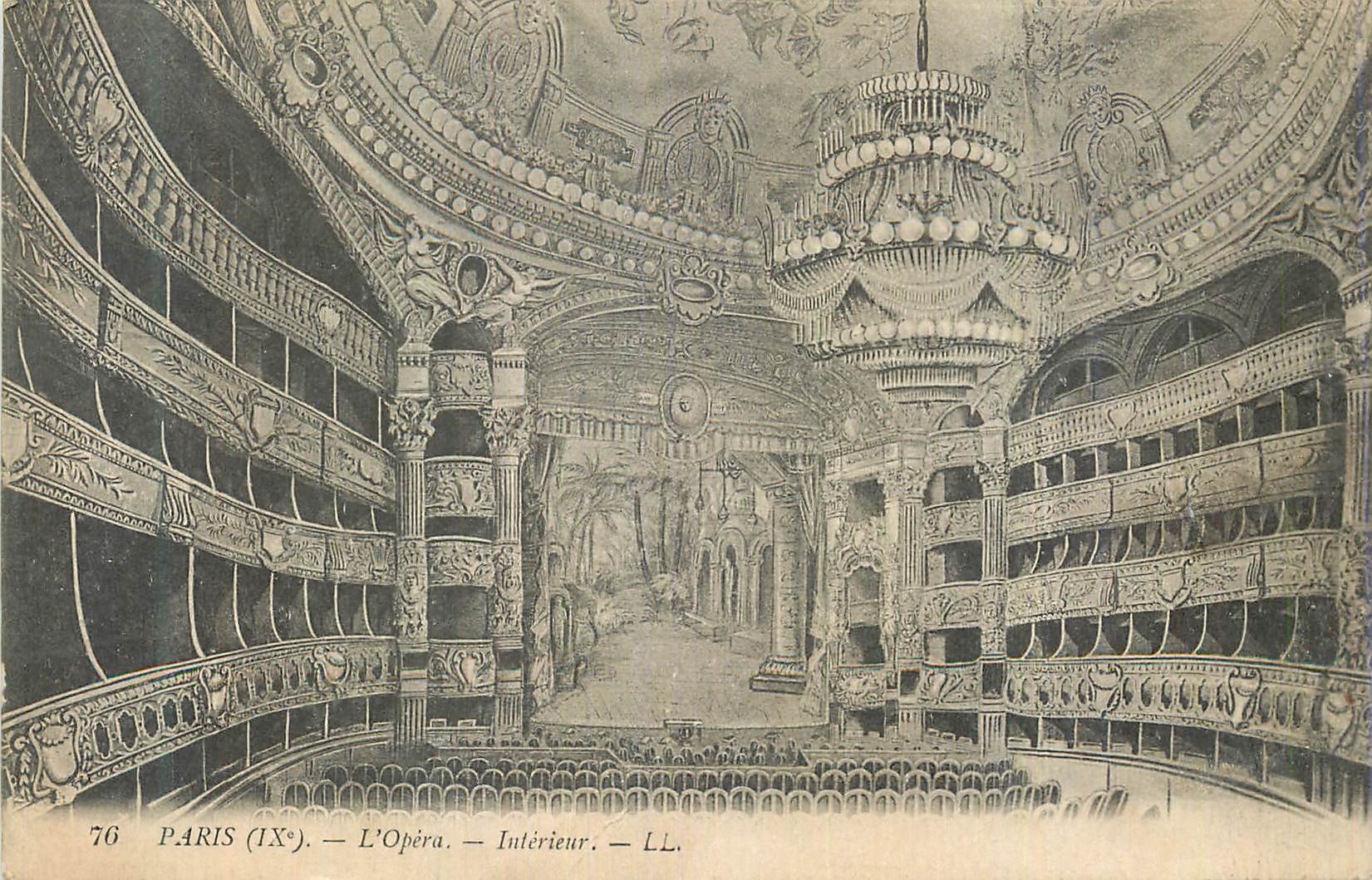 CPA Paris (IXe) L'Opera Interieur