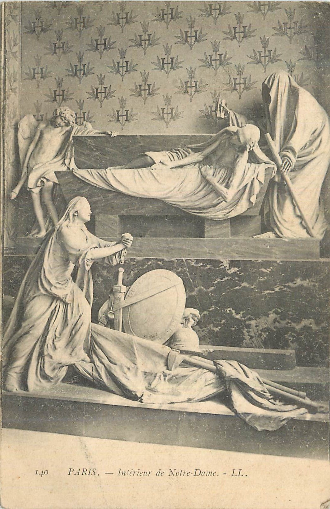 CPA Paris Interieur de Notre Dame