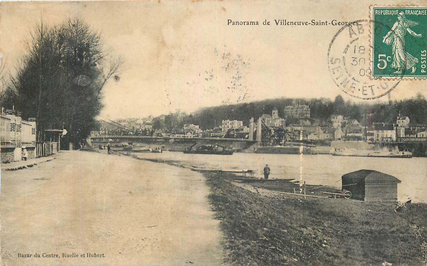 CPA Panorama de Villeneuve Saint Georges