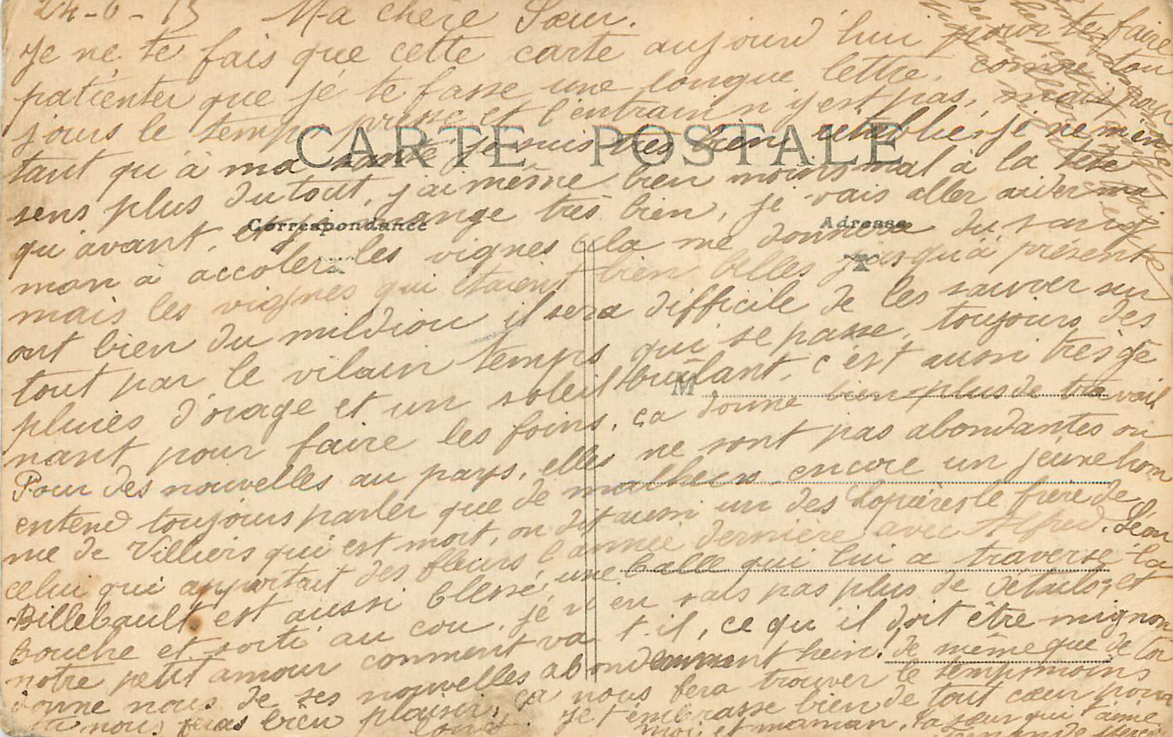 CPA Scenes Morvandelles Le Pays de la Nourrice — Verso